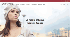 Desktop Screenshot of marciadecarvalho.fr